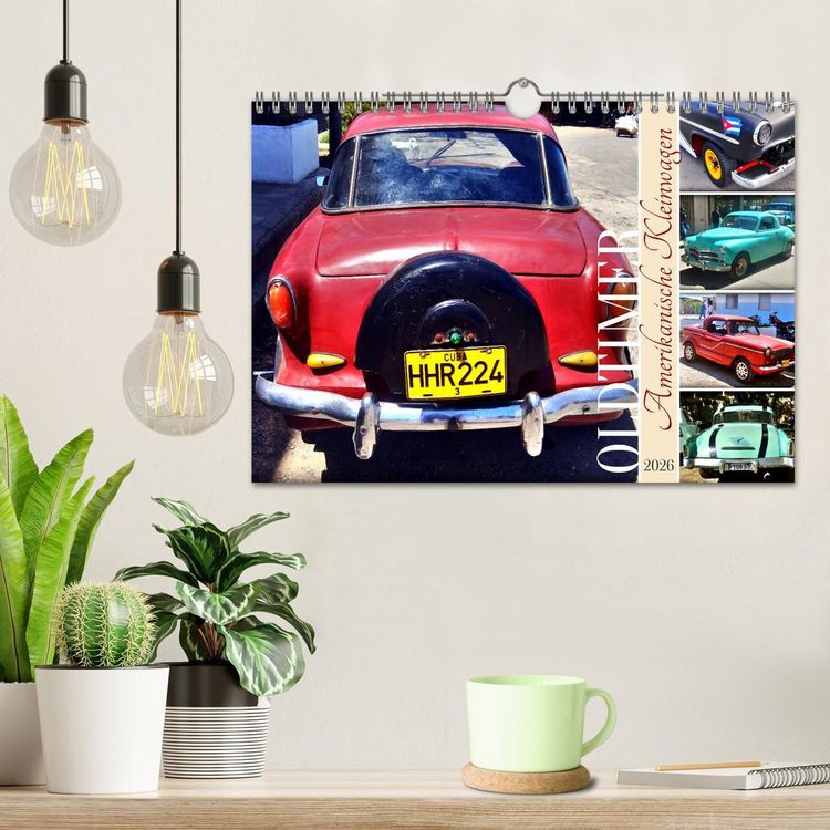 Produktbild: Amerikanische Kleinwagen - Oldtimer (Wandkalender 2026 DIN A4 quer), CALVENDO Monatskalender