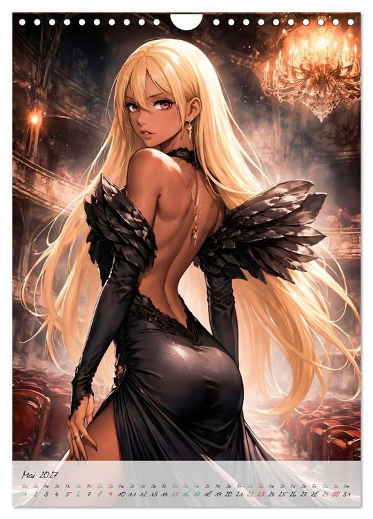 Produktbild: Vampire Couture (Wandkalender 2027 DIN A4 hoch), CALVENDO Monatskalender