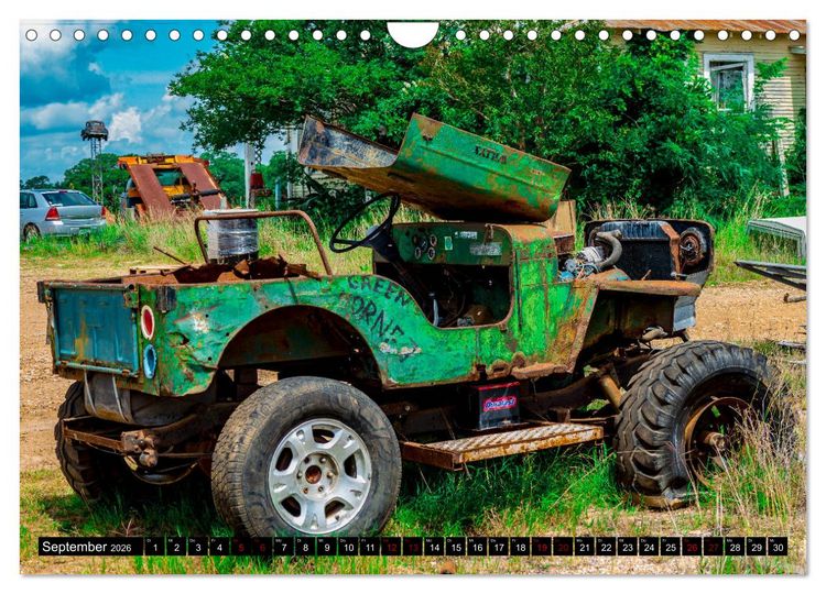 Produktbild: Memories of American Cars (Wandkalender 2026 DIN A4 quer), CALVENDO Monatskalender