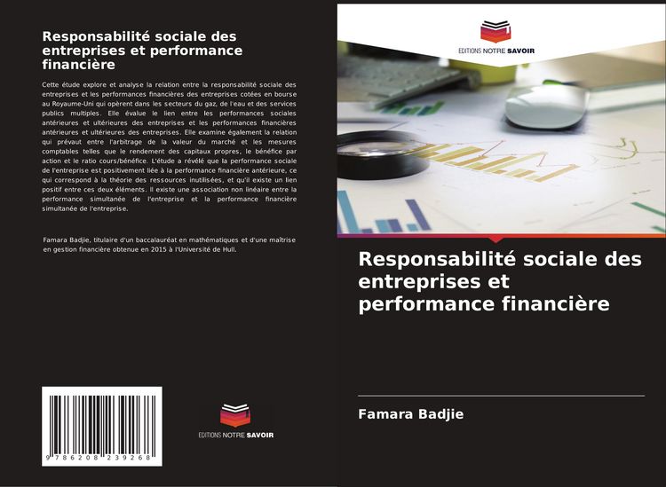 Produktbild: Responsabilit&eacute; sociale des entreprises et performance financi&egrave;re