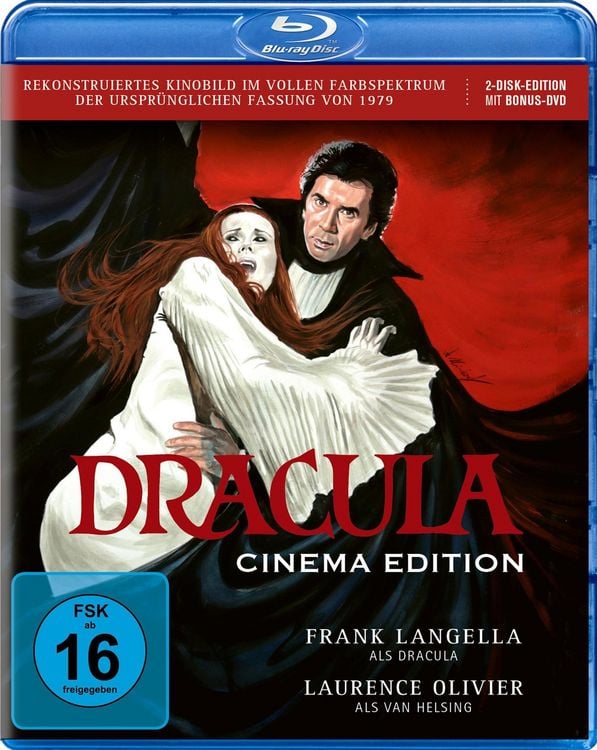 Produktbild: Dracula (1979) - Cinema Edition (+ Bonus-DVD)