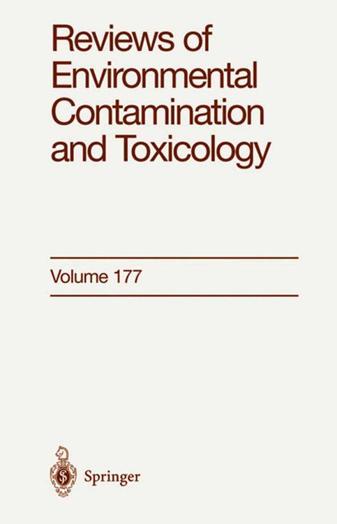 Produktbild: Reviews of Environmental Contamination and Toxicology