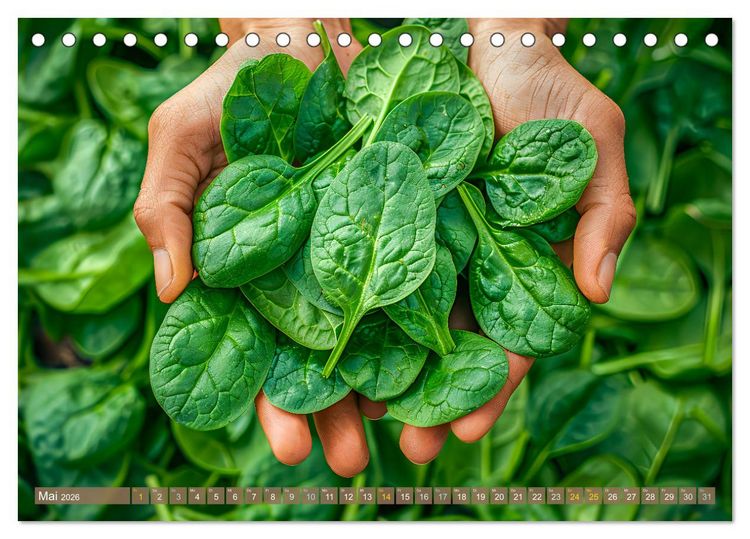 Produktbild: Mein Gem&uuml;segarten - Ein Jahr knackig frisches Gem&uuml;se (Tischkalender 2026 DIN A5 quer), CALVENDO Monatskalender