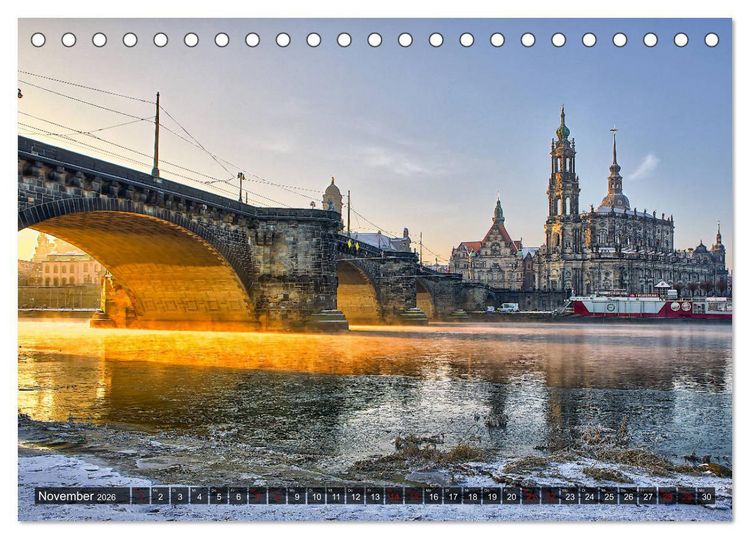 Produktbild: Weltbekannte Br&uuml;cken (Tischkalender 2026 DIN A5 quer), CALVENDO Monatskalender