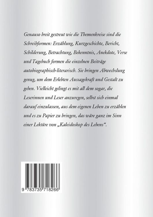 Produktbild: Kaleidoskop des Lebens