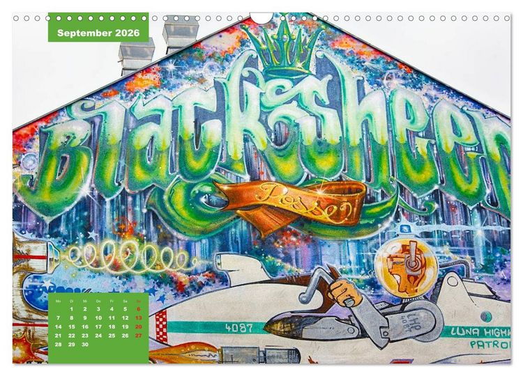 Produktbild: Graffiti (Wandkalender 2026 DIN A3 quer), CALVENDO Monatskalender