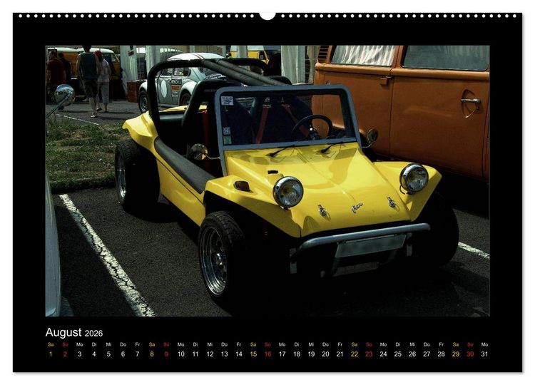 Produktbild: Buggys - die Kultautos der 80er (Wandkalender 2026 DIN A2 quer), CALVENDO Monatskalender