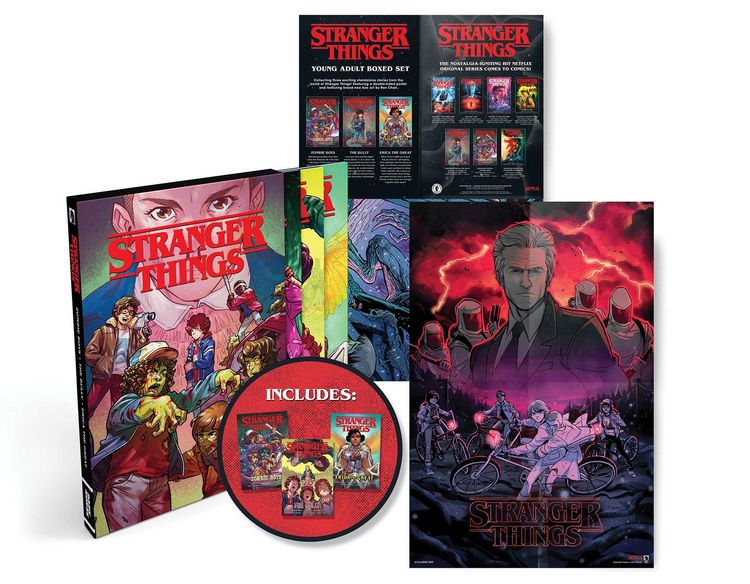 Produktbild: Stranger Things Graphic Novel Boxed Set (Zombie Boys, The Bully, Erica the Great)