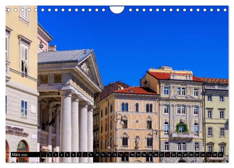 Produktbild: Triest und seine Riviera (Wandkalender 2026 DIN A4 quer), CALVENDO Monatskalender