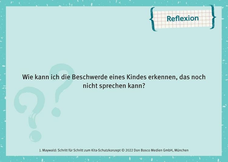 Produktbild: Kinderschutz: Schritt f&uuml;r Schritt zum Kita-Schutzkonzept