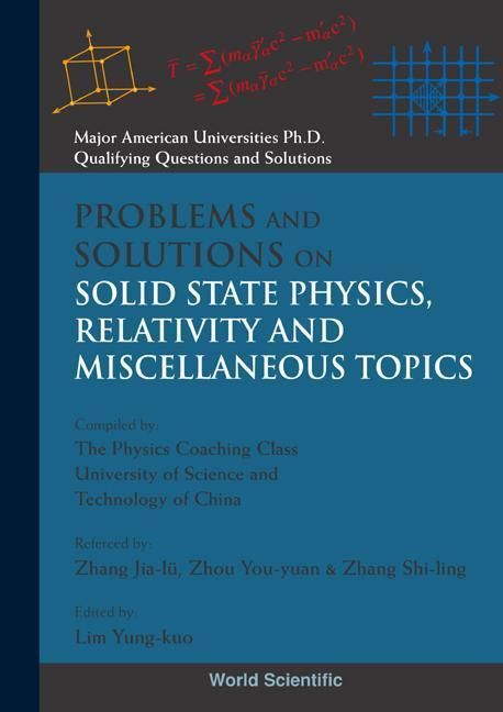 Produktbild: Problems and Solutions on Solid State Physics, Relativity and Miscellaneous Topics