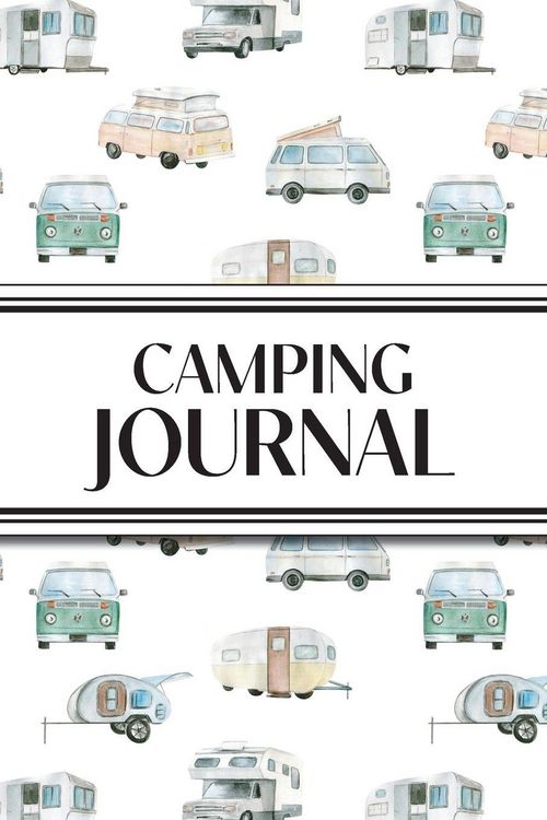 Produktbild: Camping Journal (Watercolor Camping Vehicles)