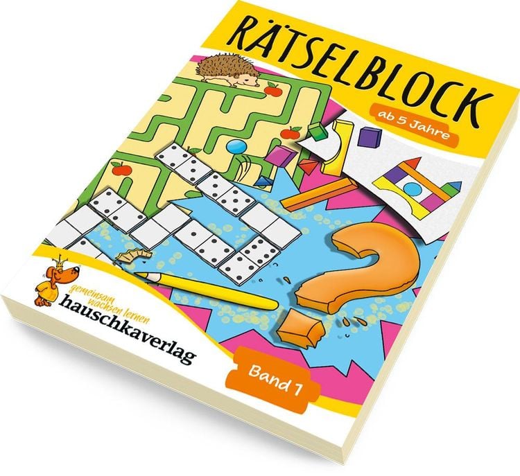 Rätselblock ab 5 Jahre - Band 1