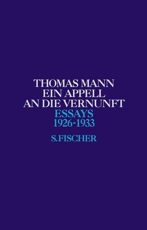 Produktbild: Ein Appell an die Vernunft