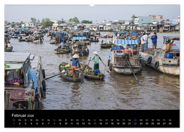 Produktbild: Vietnam (Wandkalender 2026 DIN A2 quer), CALVENDO Monatskalender