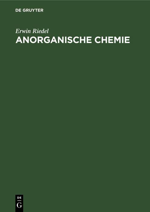 Produktbild: Anorganische Chemie