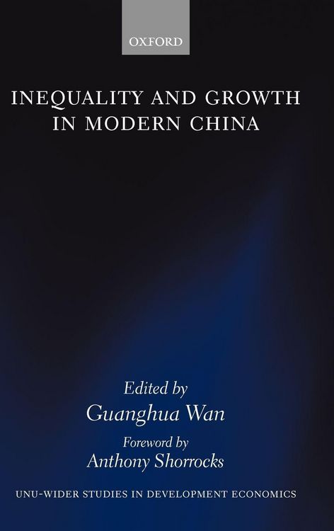 Produktbild: Inequality and Growth in Modern China