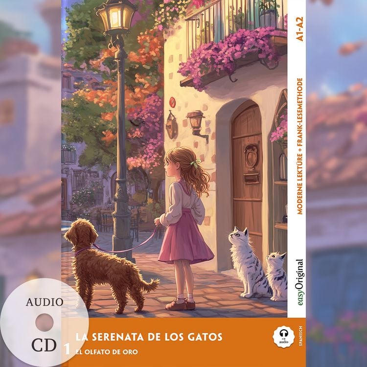 Produktbild: La Serenata de los Gatos - Spanische Krimi-Lektüre A1-A2 (+ Audio-CD)