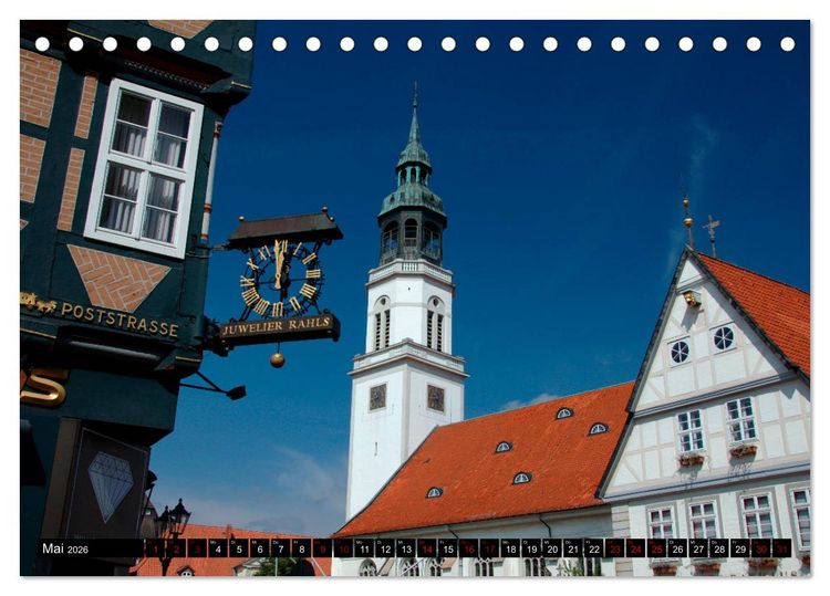 Produktbild: Celler Ansichten (Tischkalender 2026 DIN A5 quer), CALVENDO Monatskalender
