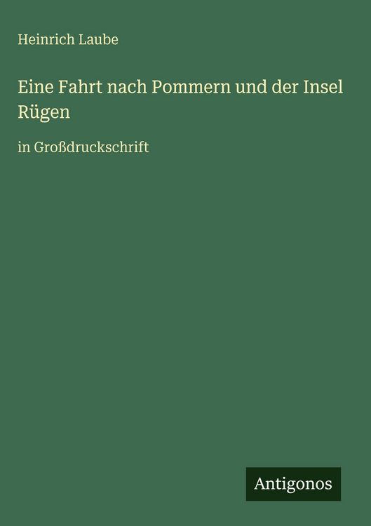 Produktbild: Eine Fahrt nach Pommern und der Insel R&uuml;gen