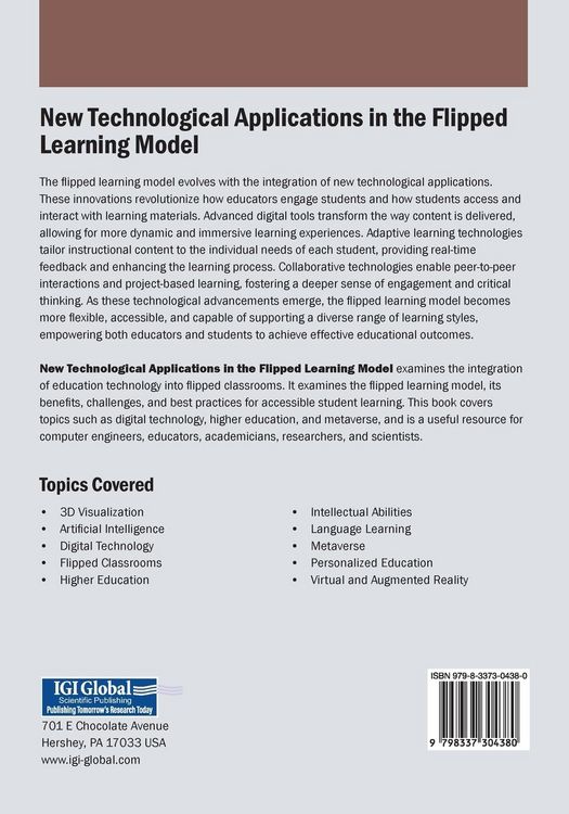Produktbild: New Technological Applications in the Flipped Learning Model