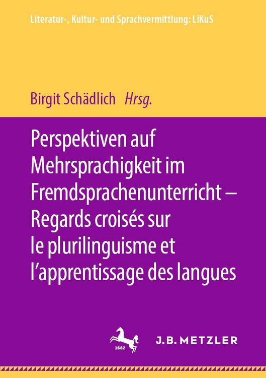 Produktbild: Perspektiven auf Mehrsprachigkeit im Fremdsprachenunterricht - Regards crois&eacute;s sur le plurilinguisme et l'apprentissage des langues