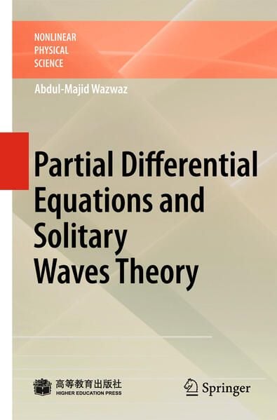 Produktbild: Partial Differential Equations and Solitary Waves Theory