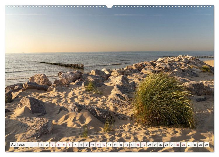 Produktbild: Frankreich - Calais und die Opalk&uuml;ste (Wandkalender 2026 DIN A2 quer), CALVENDO Monatskalender