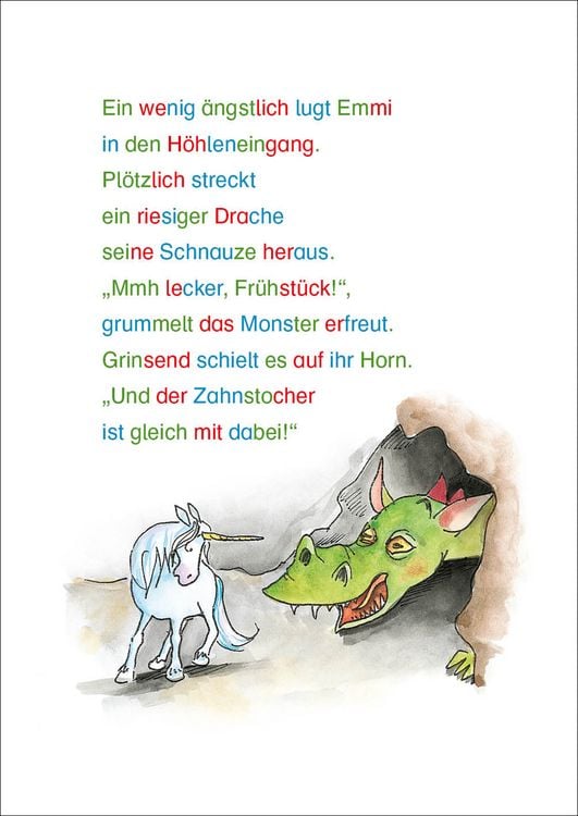 Produktbild: Silbengeschichten zum Lesenlernen - Einhorngeschichten