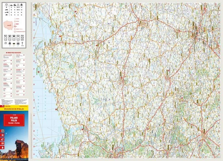 Produktbild: MARCO POLO Reisekarte Polen 1:700.000