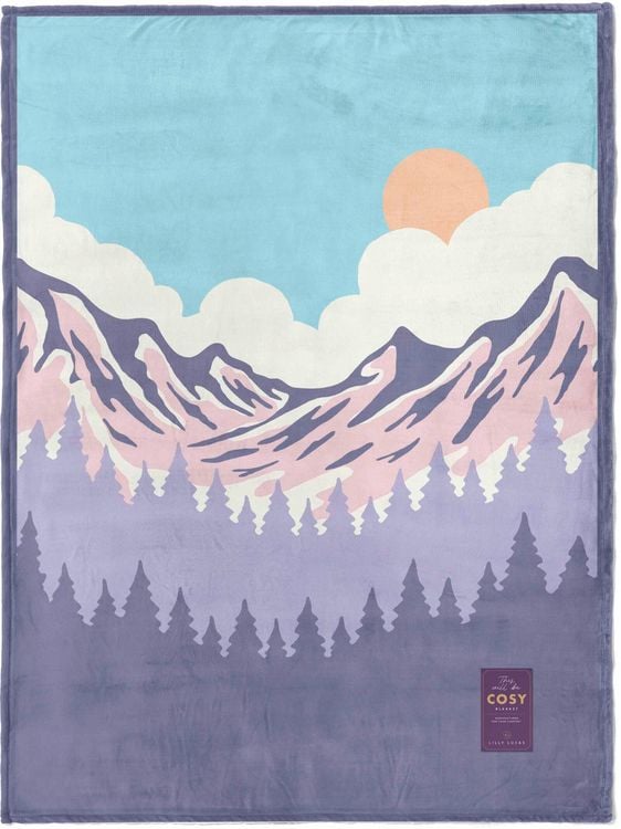 Produktbild: Green Valley Fleecedecke &raquo;Mountain Hug&laquo;