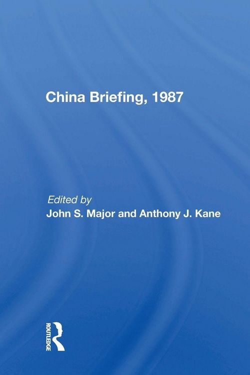 Produktbild: China Briefing, 1987