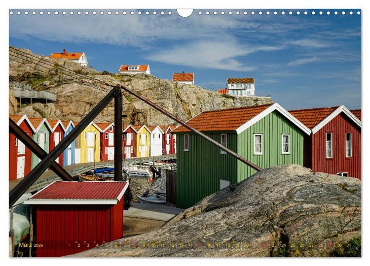 Produktbild: Westschweden - Flair einer K&uuml;ste in Licht und Farben (Wandkalender 2026 DIN A3 quer), CALVENDO Monatskalender