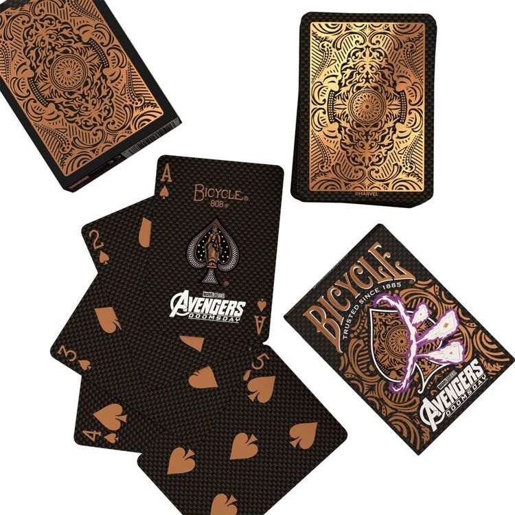 Produktbild: Bicycle&reg; Marvel Avengers Gambit (Designer Spielkarten, Poker, Skat...)