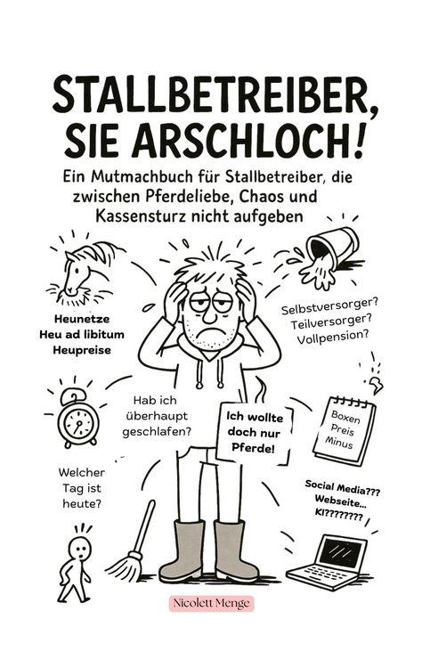 Produktbild: Stallbetreiber, Sie Arschloch!