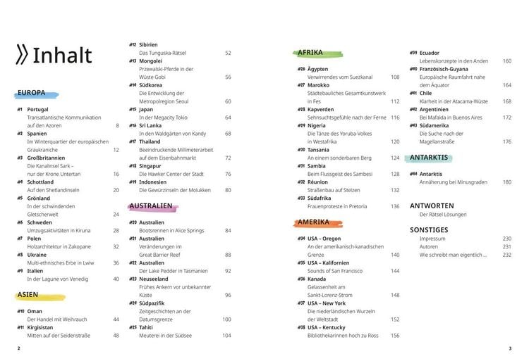 Produktbild: Landkarten-R&auml;tselreise um die Welt