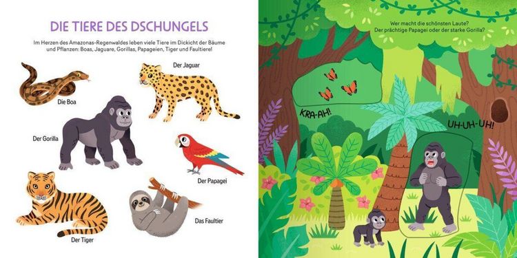 Produktbild: Mein Schiebe-Soundbuch Tiere