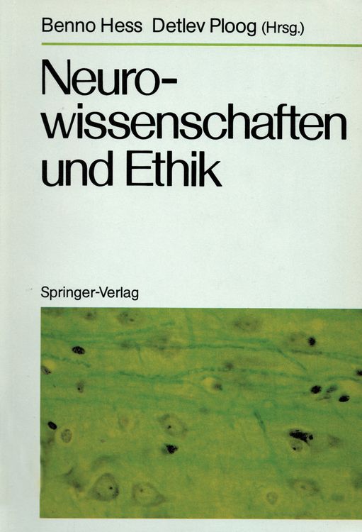 Produktbild: Neurowissenschaften und Ethik
