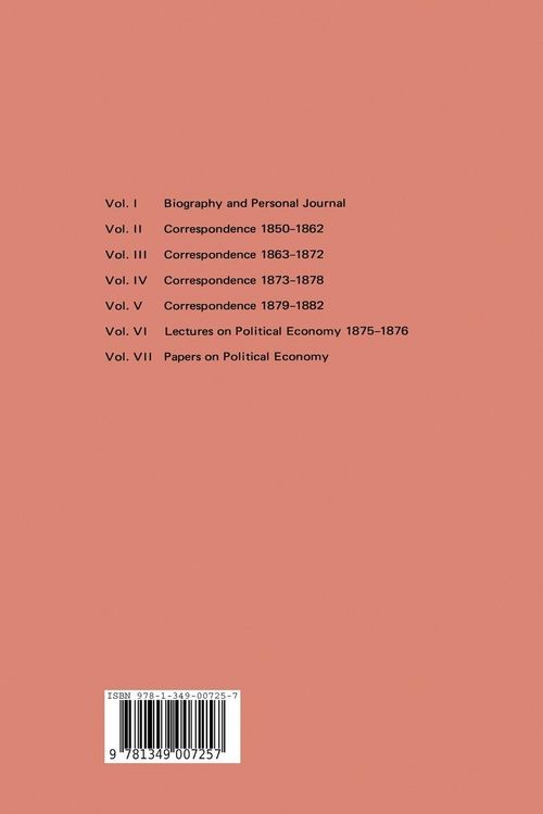 Produktbild: Papers and Correspondence of William Stanley Jevons