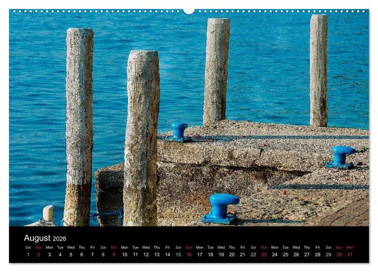 Produktbild: Lake Garda Italy (High Quality Premium Wall Calendar 2026 DIN A2 landscape),CALVENDO 12 Month Wall Calendar