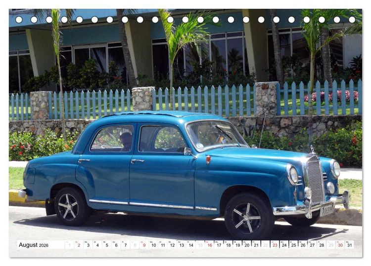 Produktbild: Auto-Legenden - Mercedes 180 (Tischkalender 2026 DIN A5 quer), CALVENDO Monatskalender