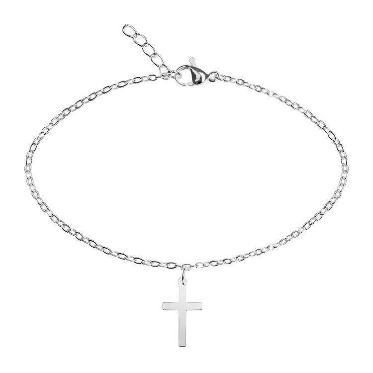 Produktbild: Armband - Armb.Bless you - versilbert - Kreuz