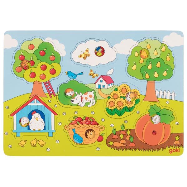 Produktbild: Hintergrundbildpuzzle Im Garten