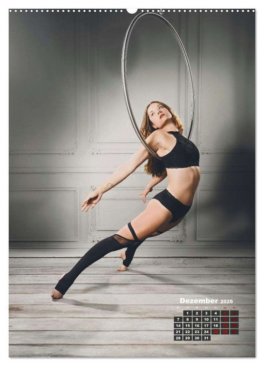 Produktbild: Aerial Hoop Magic (hochwertiger Premium Wandkalender 2026 DIN A2 hoch), Kunstdruck in Hochglanz