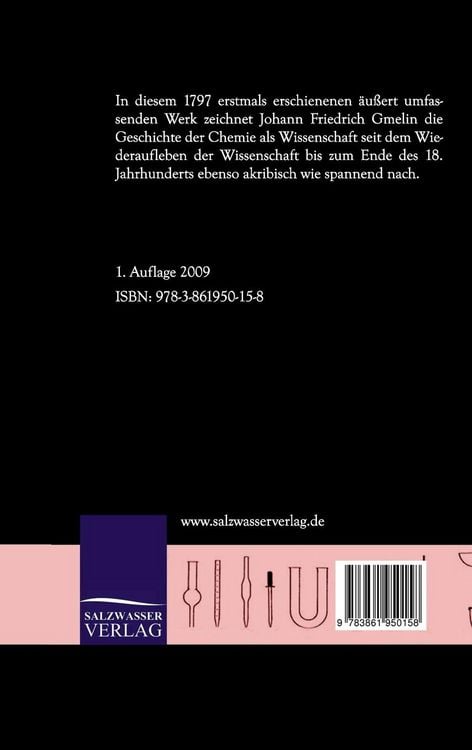 Produktbild: Geschichte der Chemie (Band 1)