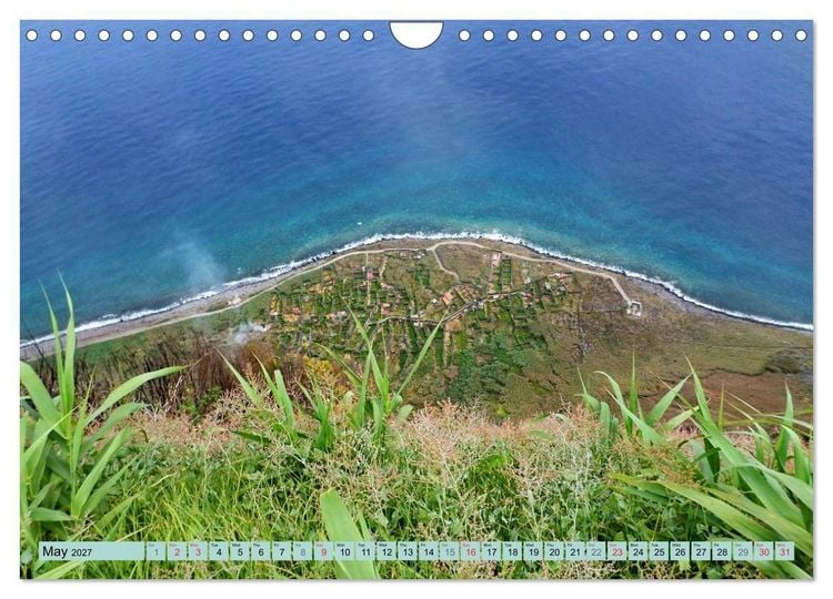 Produktbild: THE ISLAND OF MADEIRA (Wall Calendar 2027 DIN A4 landscape), CALVENDO 12 Month Wall Calendar