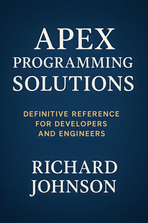 Produktbild: Apex Programming Solutions