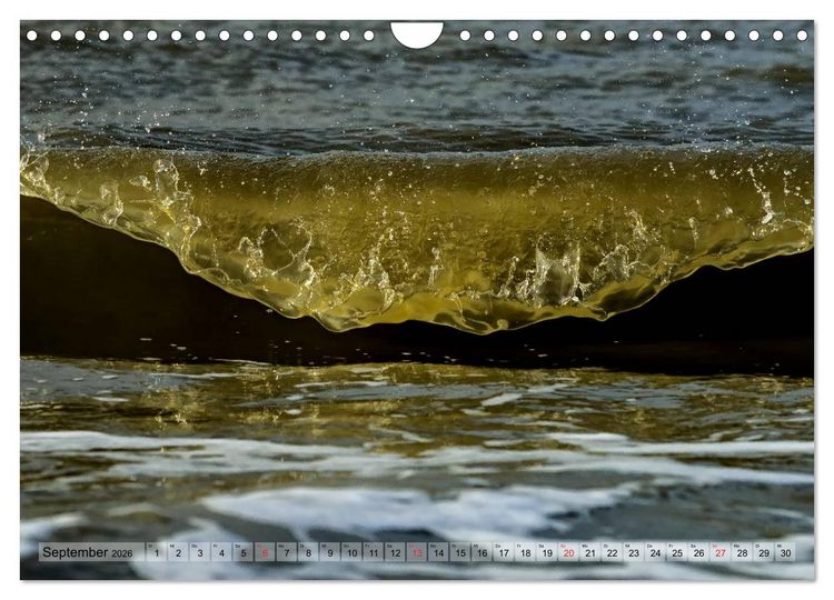 Produktbild: ST. PETER-ORDING PURistisch (Wandkalender 2026 DIN A4 quer), CALVENDO Monatskalender