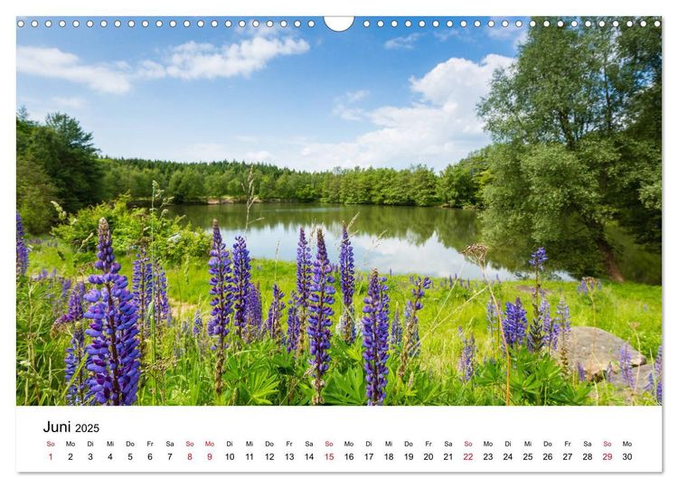Wunderschönes Nordhessen - Magische Momente (Wandkalender 2025 DIN A3 quer), CALVENDO Monatskalender