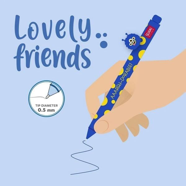 Produktbild: Legami Gelstift mit Tierdeko - Lovely Friends - Monster